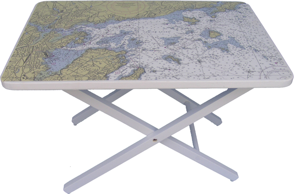 White chart table